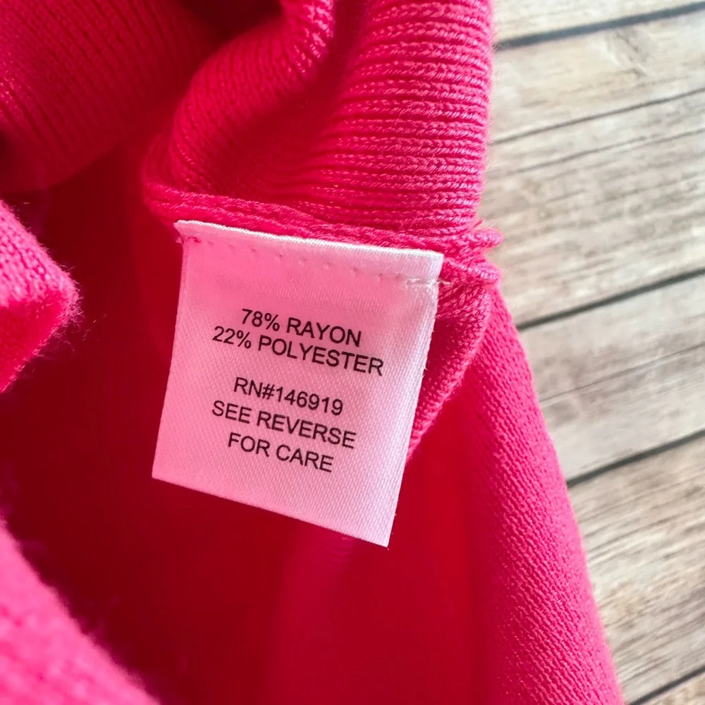 RACHEL Rachel Roy Skirt Women’s Size Medium Pink Knit Pull On Midi NWT